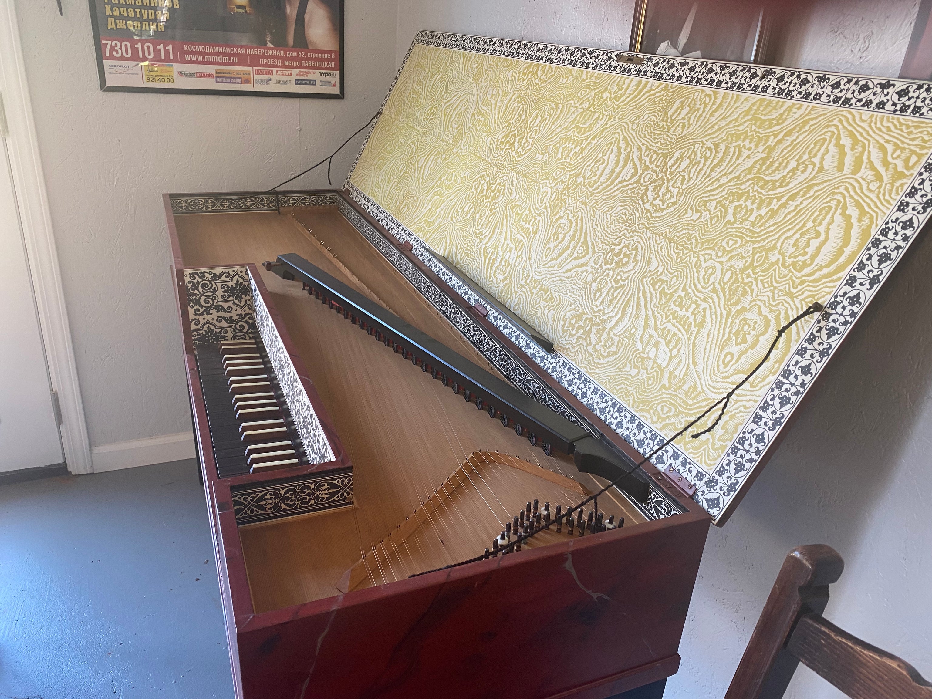 Flemish Virginal by Schuetze Harpsichord Clearing House