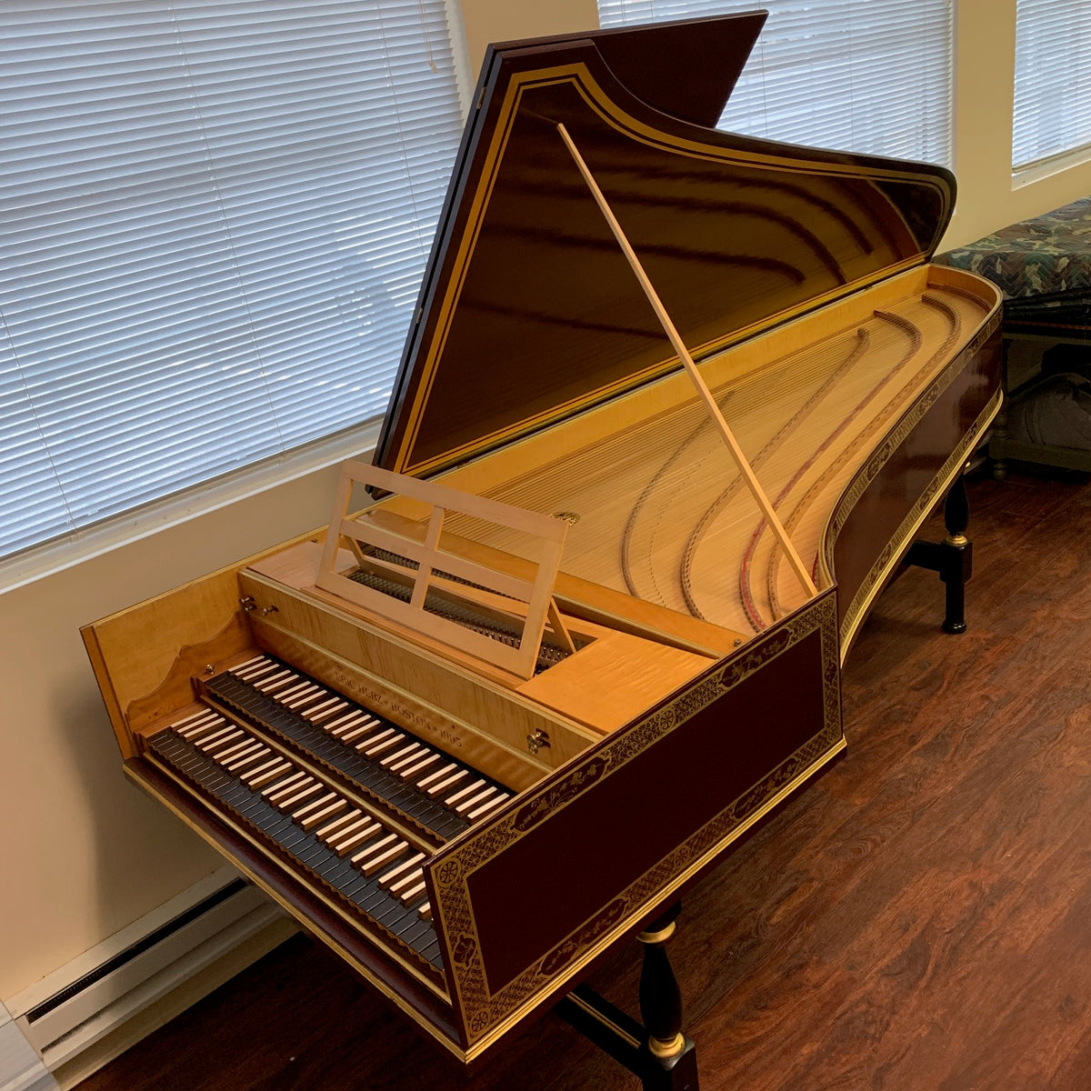 Eric Herz 1995 after Hass - Sold ~ – Harpsichord Clearing House