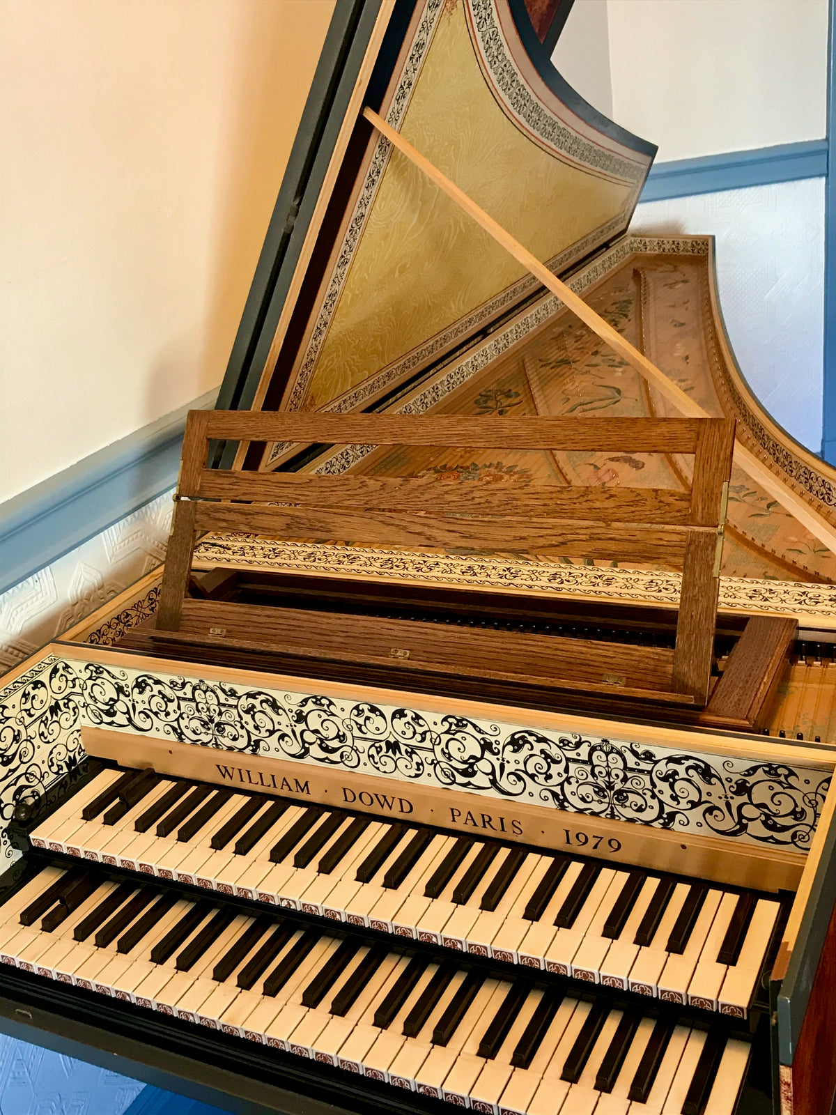 Paris Dowd Flemish Double ~ Sold ~ – Harpsichord Clearing House