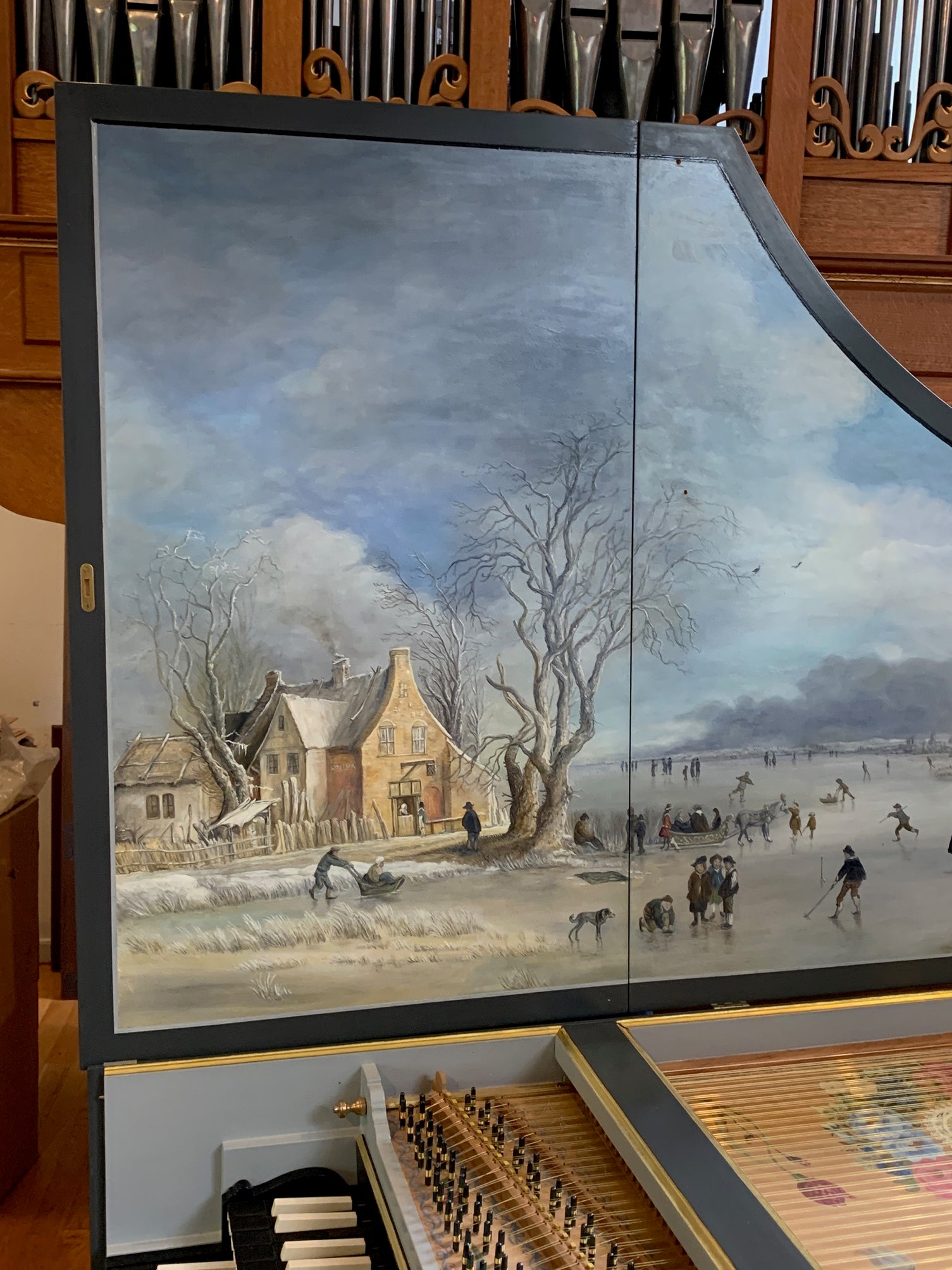 17th Century French Double by Duffy. ~ Sold ~ – Harpsichord Clearing House