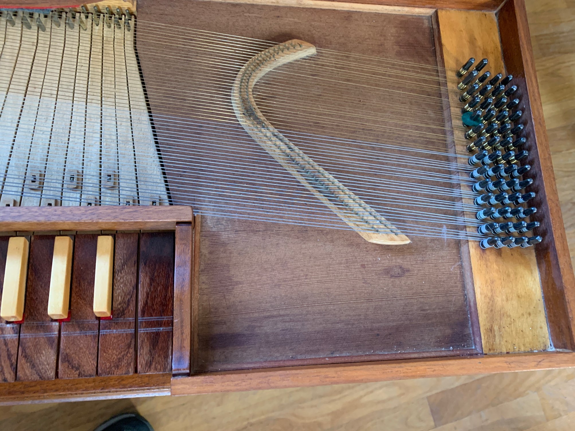 Fretted Clavichord. ~ Sold ~ – Harpsichord Clearing House