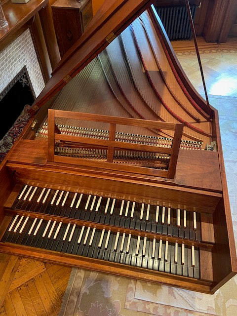 Eric Herz German Double, NYC ~ Sold ~ – Harpsichord Clearing House