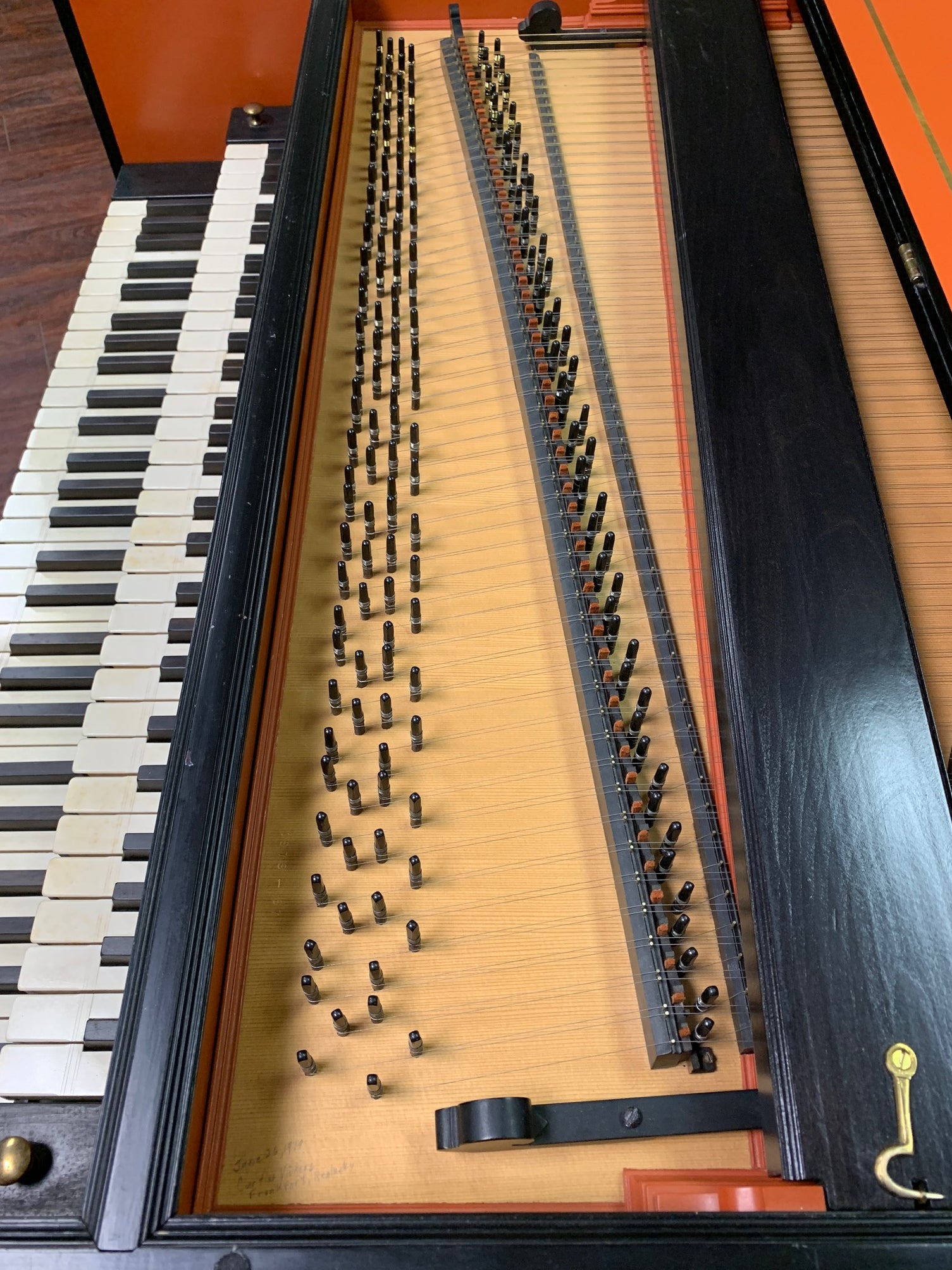 Fudge German double after Zell Harpsichord Clearing House