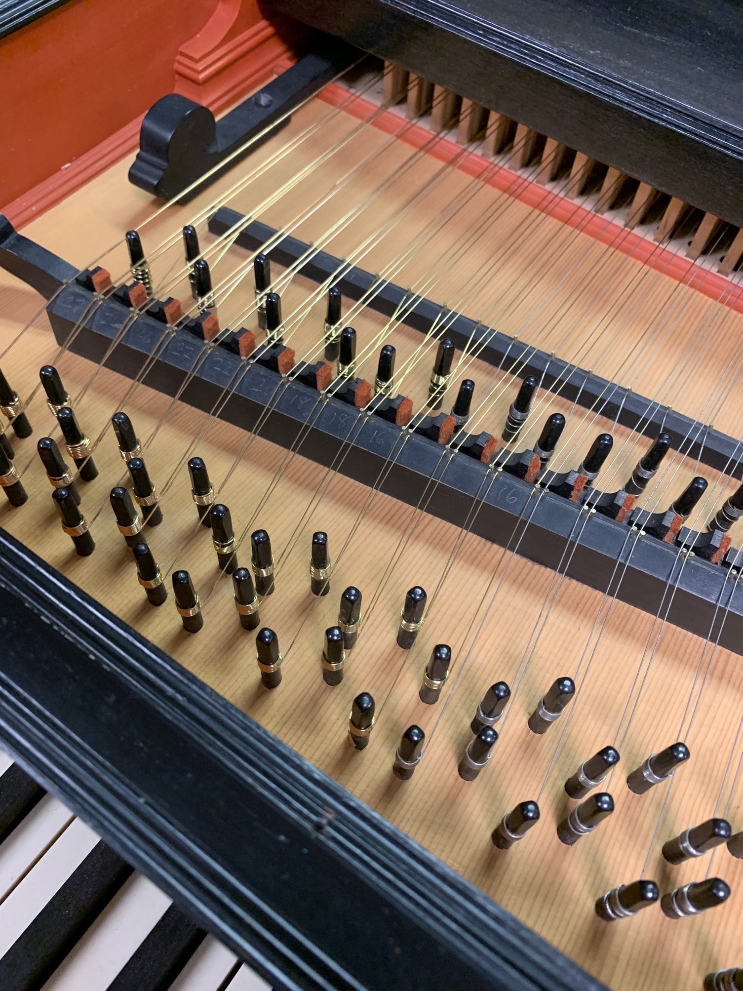 Fudge German double after Zell Harpsichord Clearing House