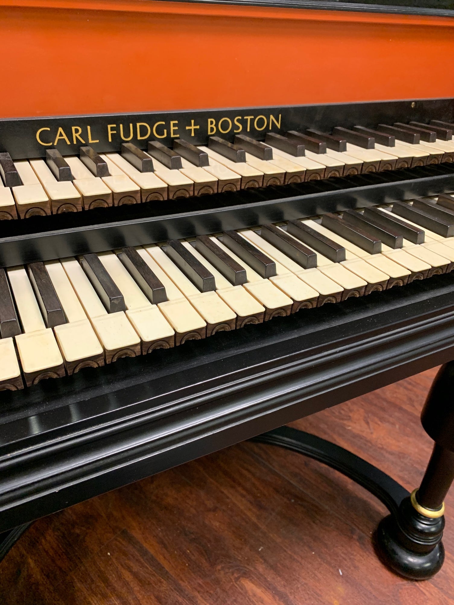 Fudge German double after Zell Harpsichord Clearing House