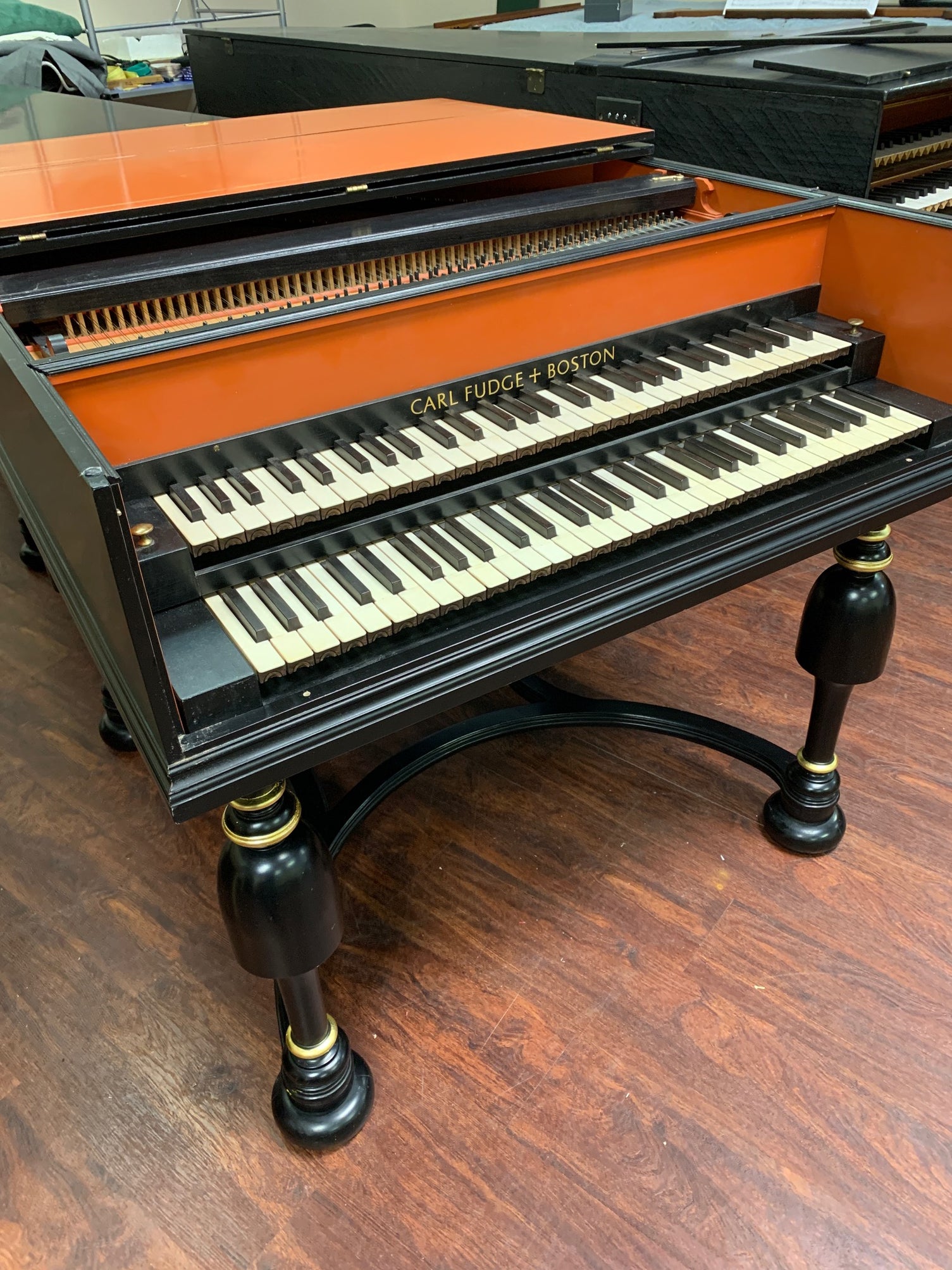 Fudge German double after Zell Harpsichord Clearing House