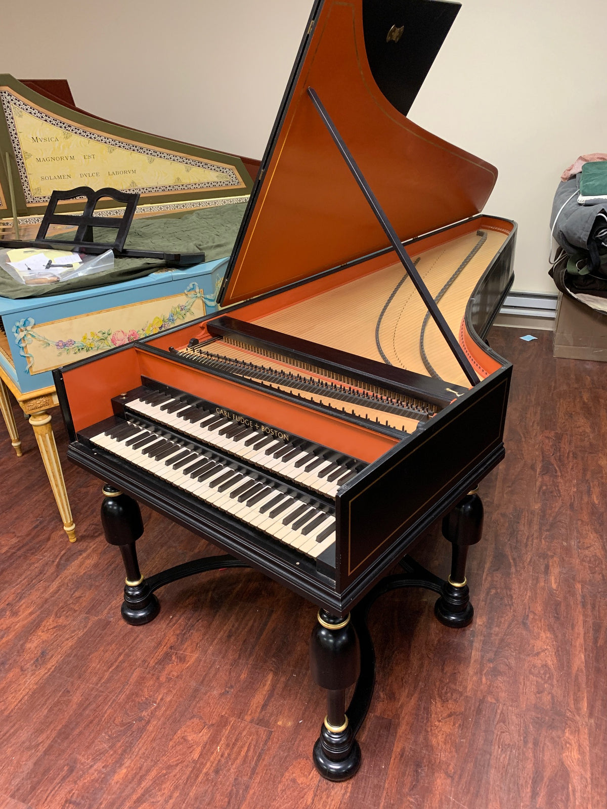 Fudge German double after Zell Harpsichord Clearing House