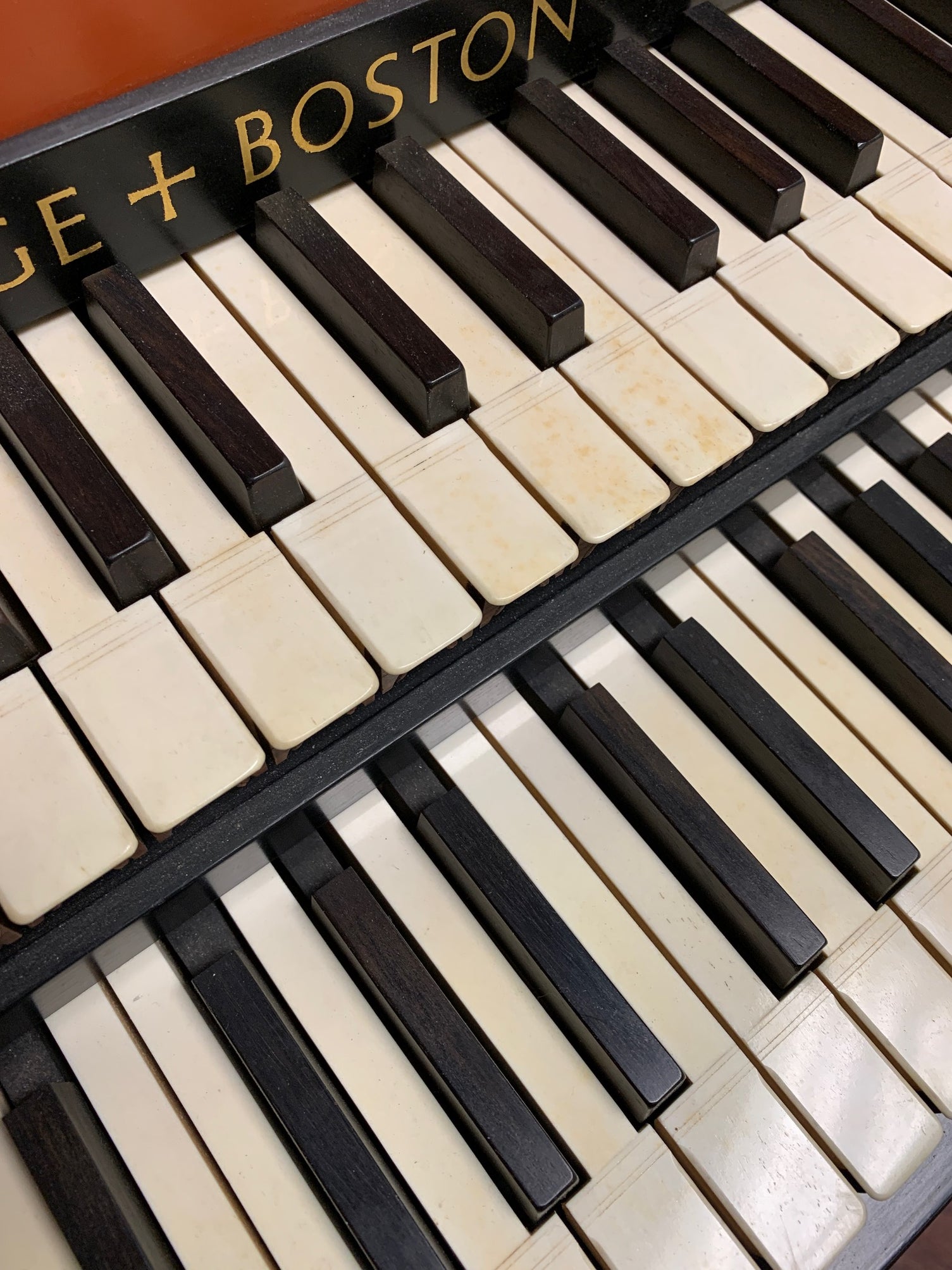 Fudge German double after Zell Harpsichord Clearing House