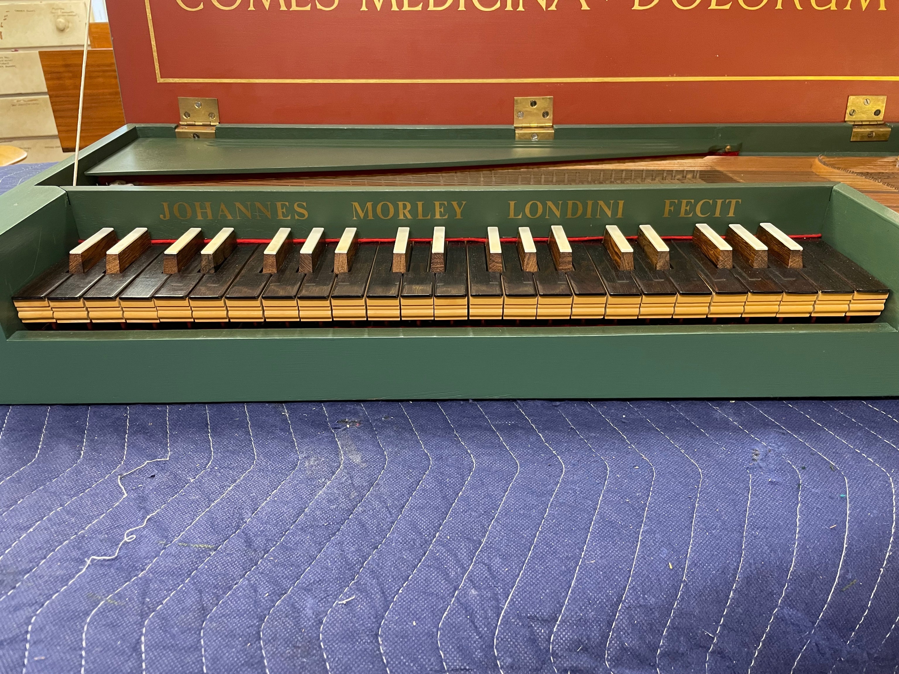 Morli Musical Instruments Morley Clavichord. ~ Sold ~ – Harpsichord Clearing House
