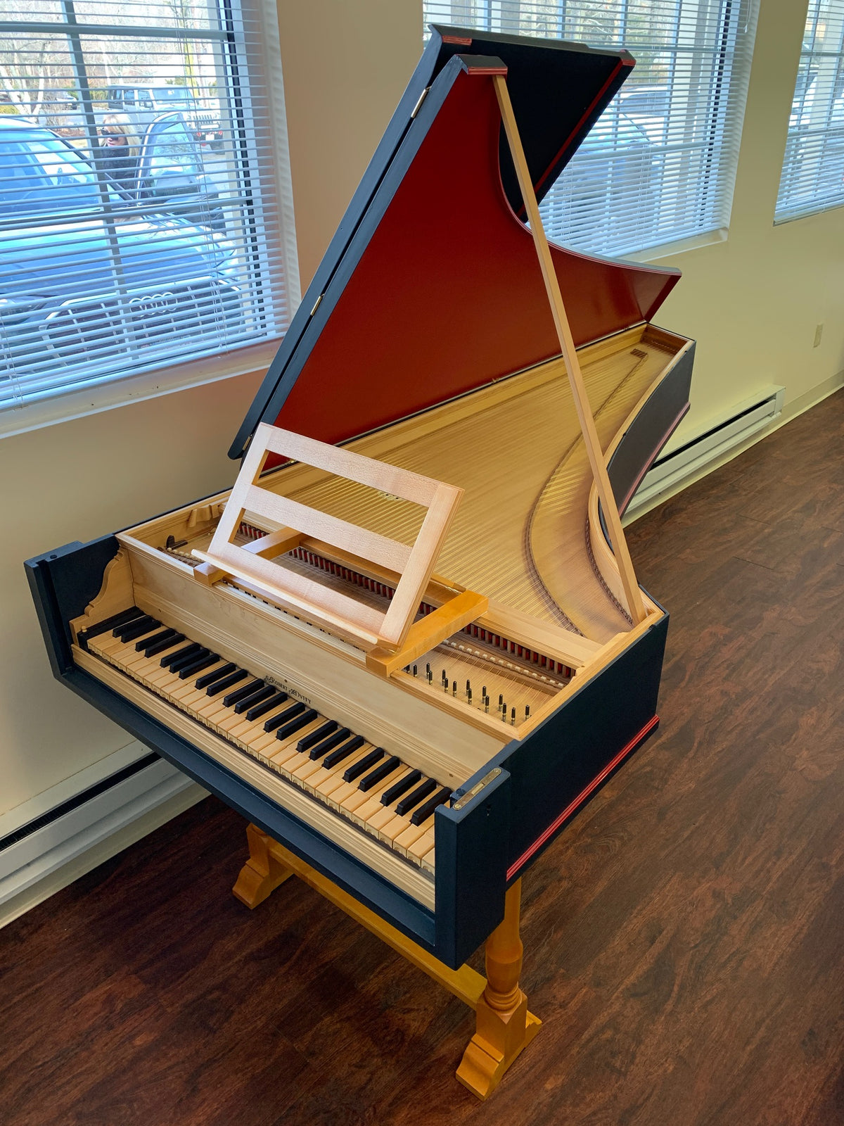 Robert Duffy Chromatic Italian. ~ Sold ~ – Harpsichord Clearing House