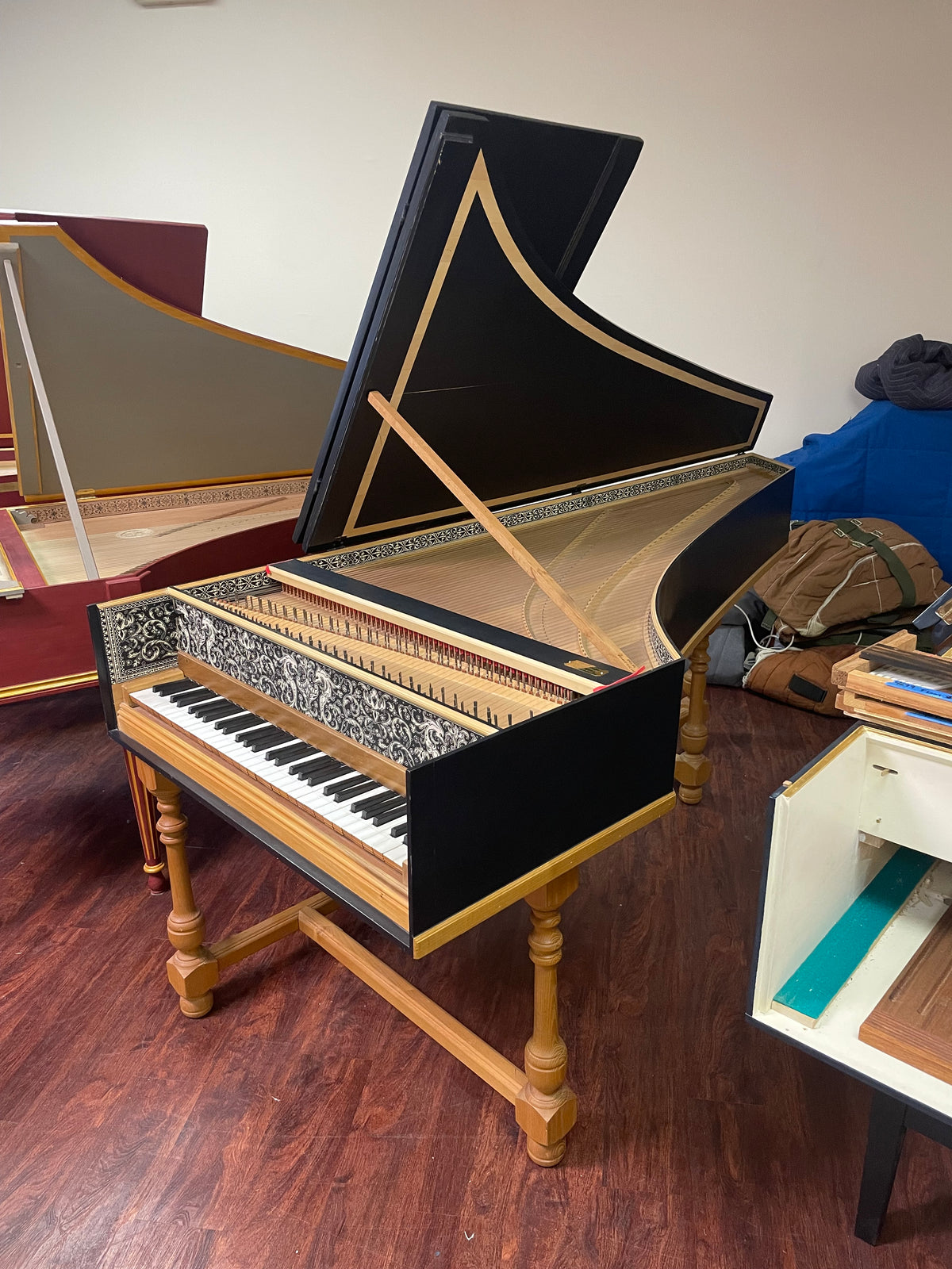 Five Octave Zuckermann Design Flemish – Harpsichord Clearing House