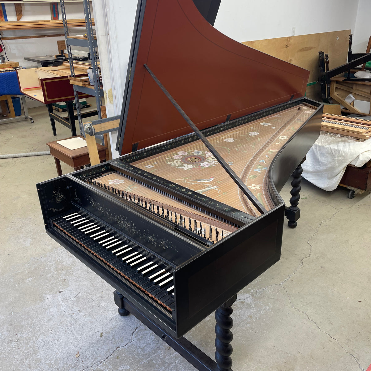 早い者勝ち　 琴　十三弦　ヴィンテージ　アンティーク　レトロ 音楽 Willard Martin French Single – Harpsichord Clearing House