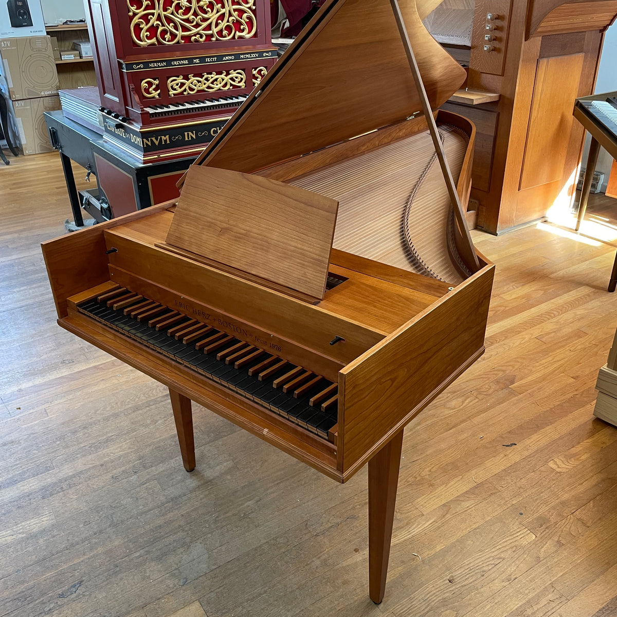 Eric Herz German Single - Complete Rebuild – Harpsichord Clearing