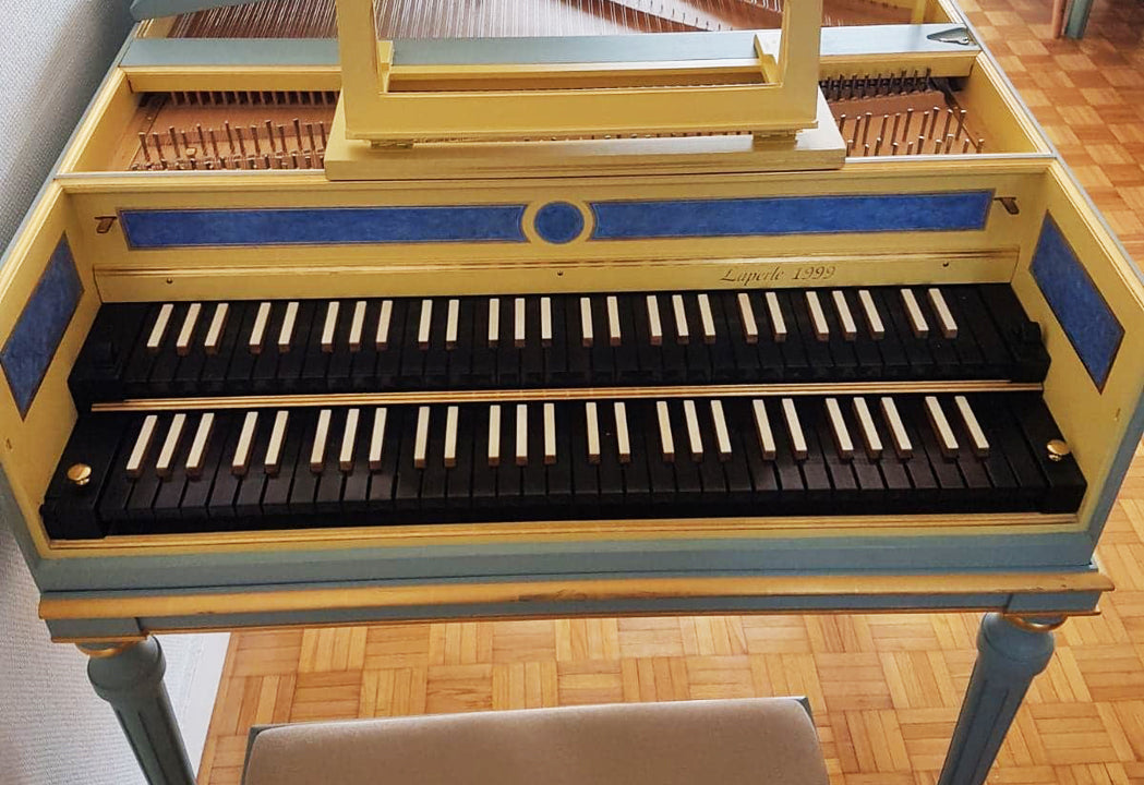 Double Manual after Dumont 1708 ~ Sold ~ – Harpsichord Clearing House