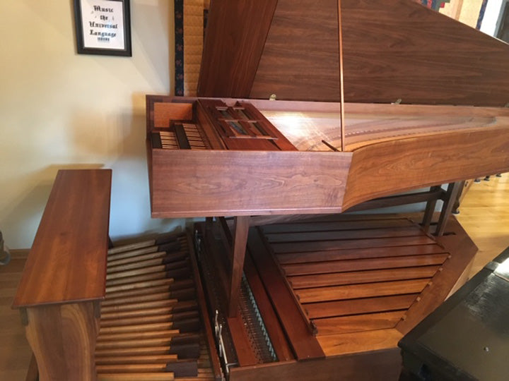 pedal harpsichord Eric Herz Pedal harpsichord ~ Sold ~ – Harpsichord Clearing House
