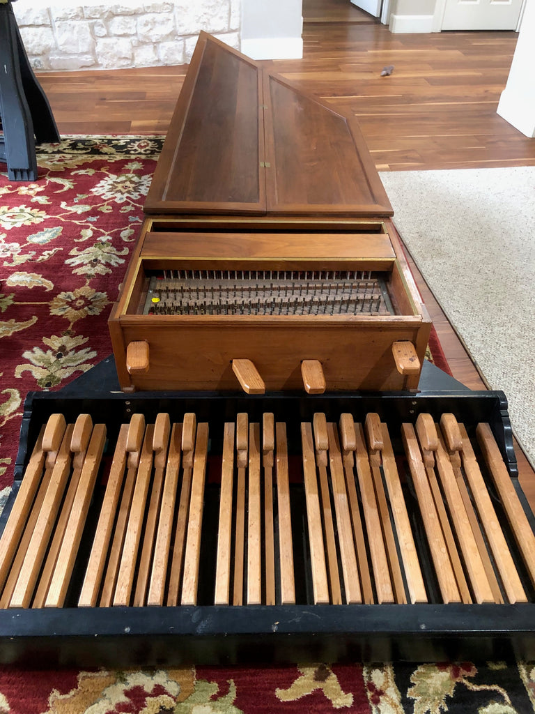 Pedal Harpsichord by Byron Carroll, 1985. ~ Sold ~ – Harpsichord Clearing House