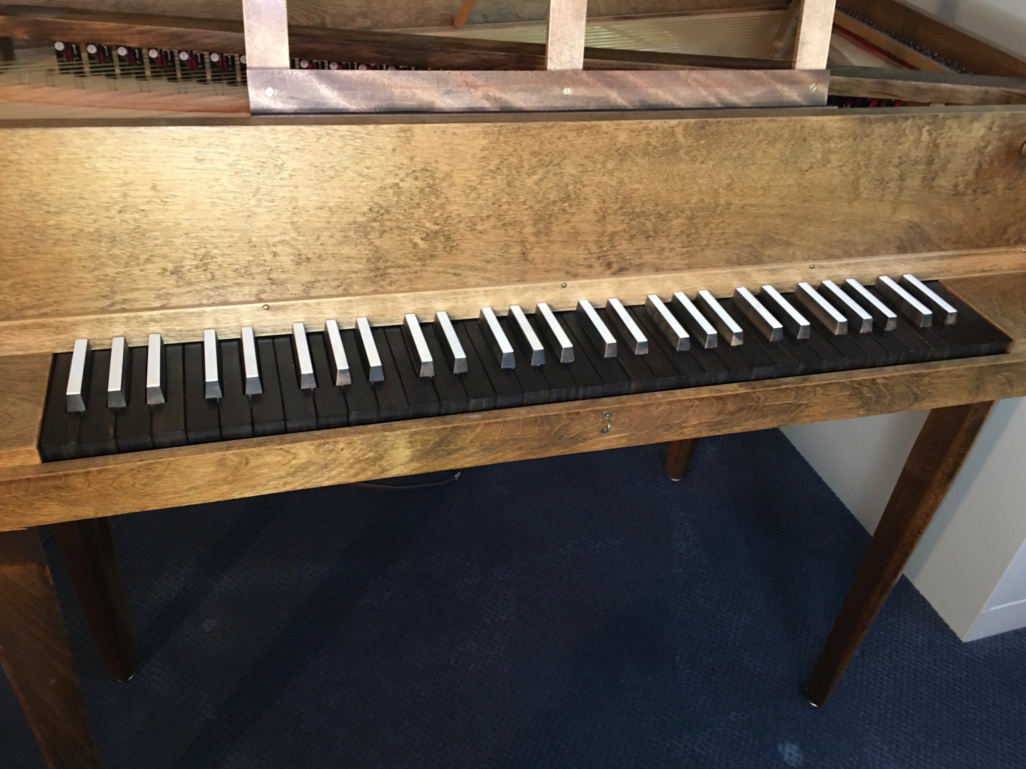 Spinet Instrument Burton Spinet ~ Sold ~ – Harpsichord Clearing House