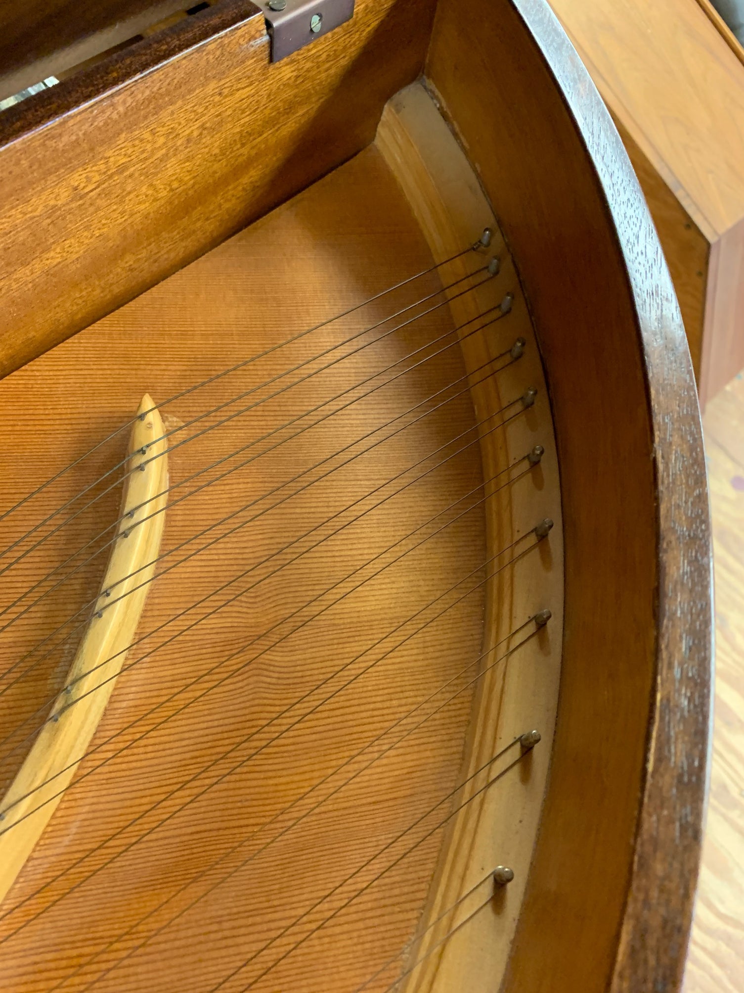 Spinet Instrument Morley Spinet. ~ Sold ~ – Harpsichord Clearing House