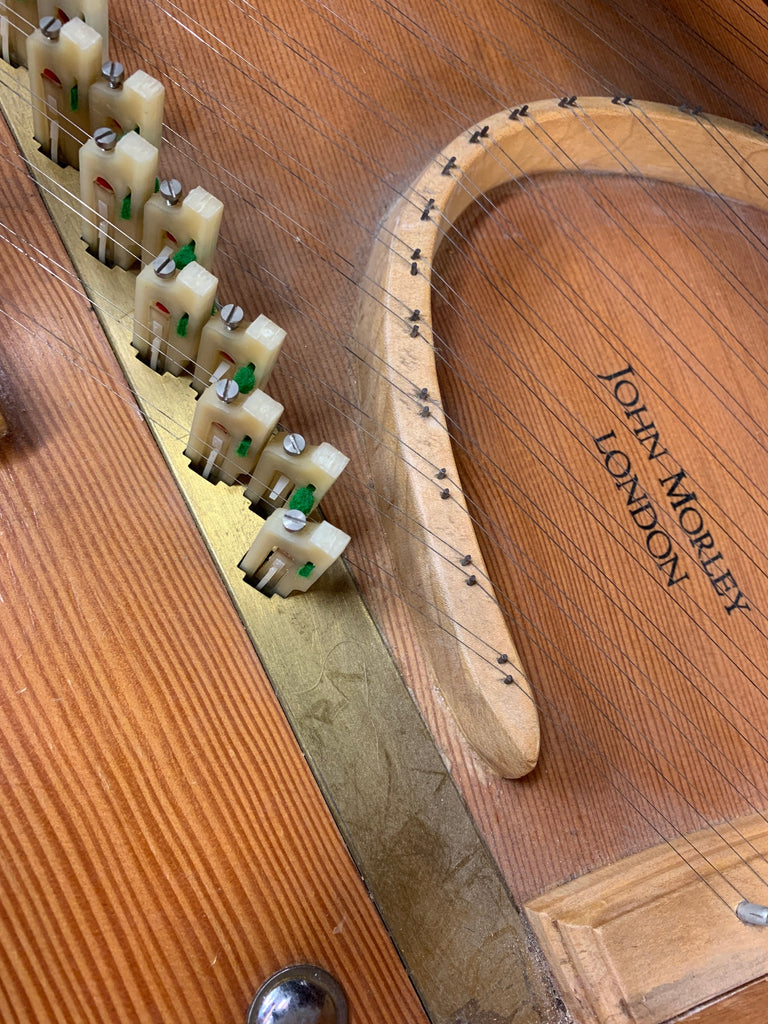 Spinet Instrument Morley Spinet. ~ Sold ~ – Harpsichord Clearing House