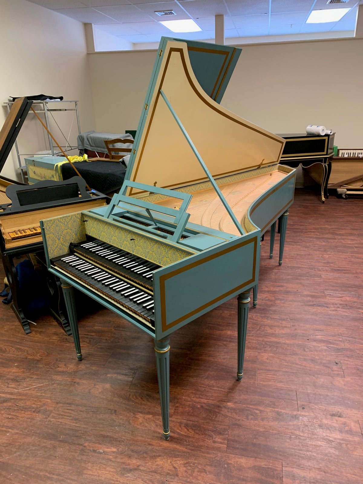 Taskin French double Harpsichord Clearing House