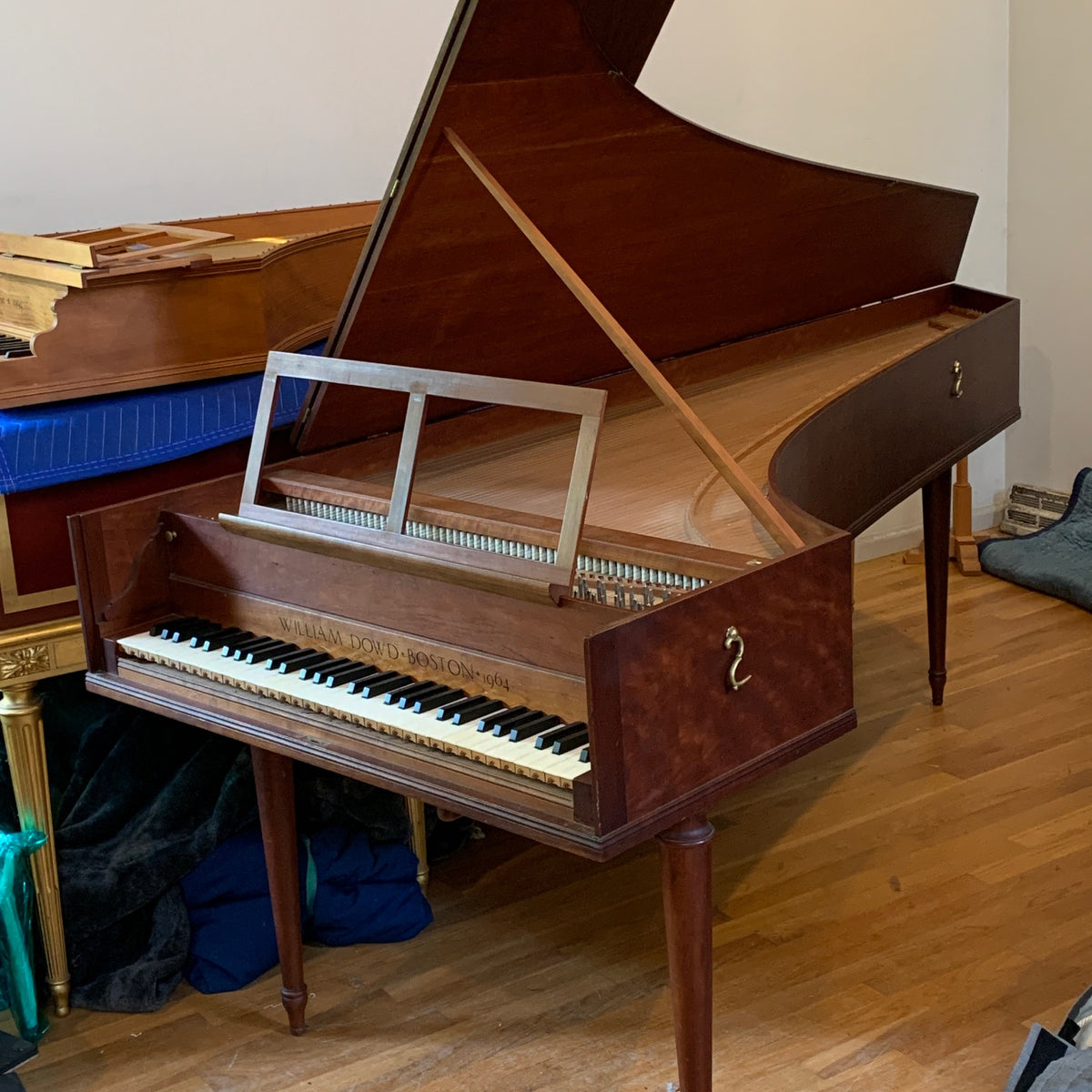 William Dowd 1964 Italian ~ Sold ~ – Harpsichord Clearing House