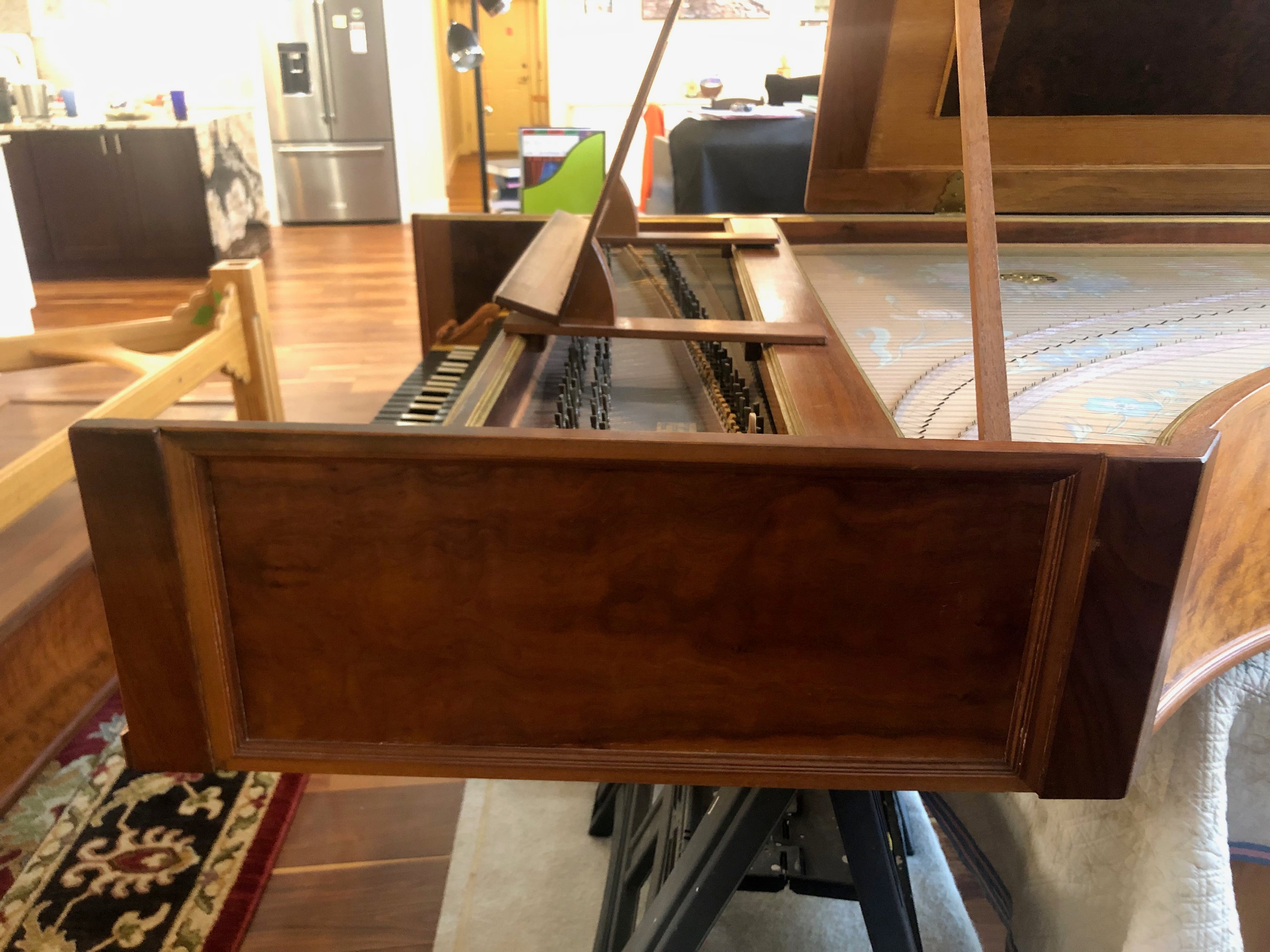 Flemish double with Pedal by Bryon Carroll Harpsichord Clearing House