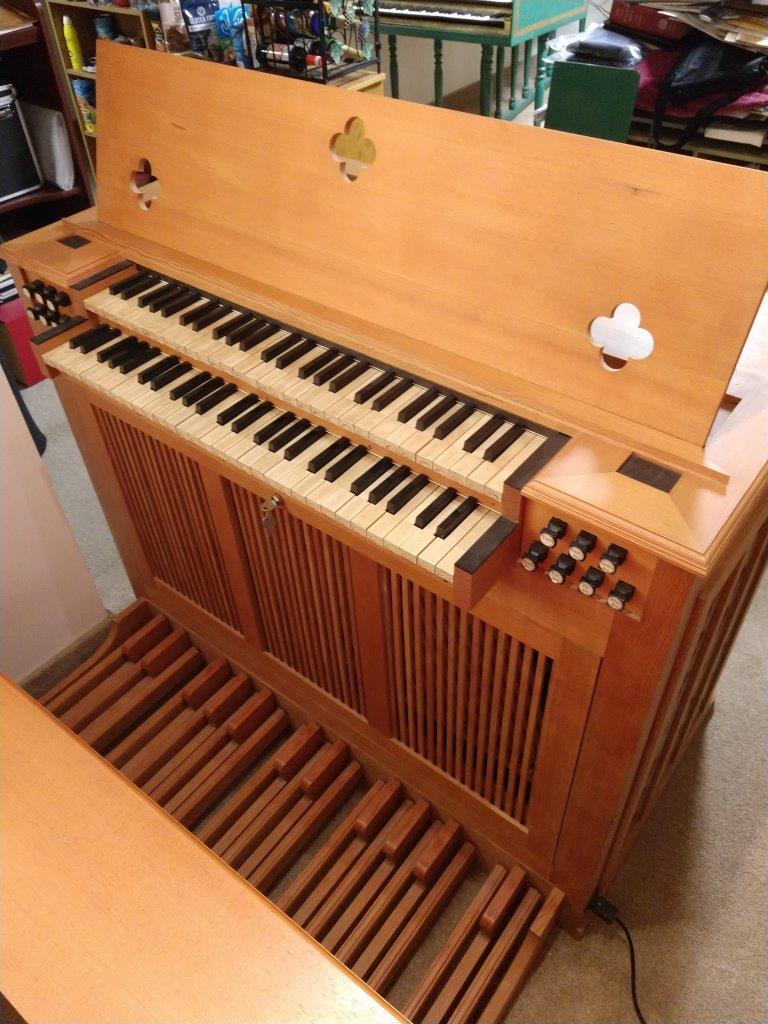 organ pedals Two manual & pedal box organ by Witteveen ~ Sold ~ – Harpsichord Clearing House